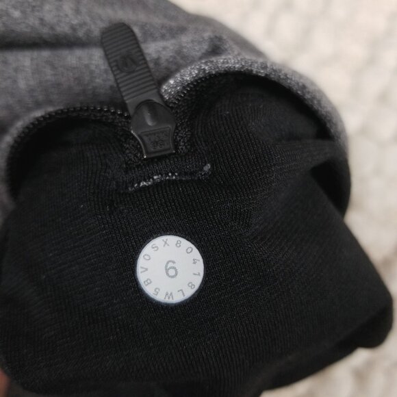 Lululemon On The Move Pant Ponte *28" Heathered Core Dark Grey Sz 6 - Picture 5 of 6